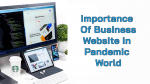 Importance of websites in this COVID-19 pandemic